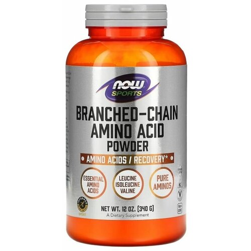 Аминокислоты с разветвленной цепью Нау Фудс Sports Branched-Chain Amino Acids Now Foods 120 вегетарианских капсул