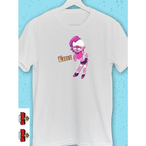 фото Футболка размер 50, белый, черный hilari geek