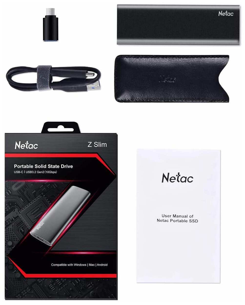 Флеш карта microSDHC 64GB Netac P500 <NT02P500STN-064G-R> (с SD адаптером) 80MB/s - фото №8