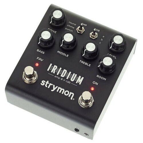 педаль эффектов strymon bluesky v2 reverberator Strymon Iridium Amp and IR Cab simulator эмулятор гитарных кабинетов