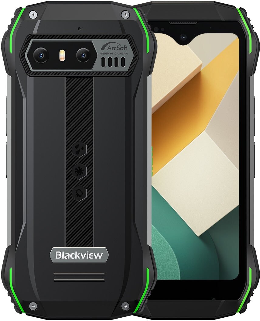 Смартфон Blackview N6000 8/256 ГБ, Dual nano SIM, зелeный