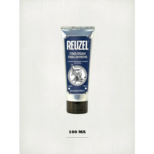 файбер крем для укладки волос reuzel fiber cream 100 мл Reuzel Моделирующий крем для волос мужской Fiber Cream, 100 мл