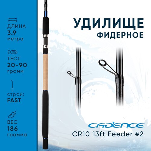 матчевое удилище cadence cr10 13ft match rod 3 Фидерное удилище Cadence CR10 13ft Feeder #2