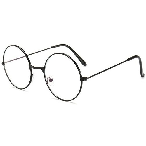 Солнцезащитные очки Panawealth Inter Holdings, черный очки круглые прозрачные линзы в металлической оправе серебристый
