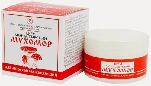 Изображение товара Крем для лица Бизорюк Крем для лица монастырский омолаживающий Мухомор