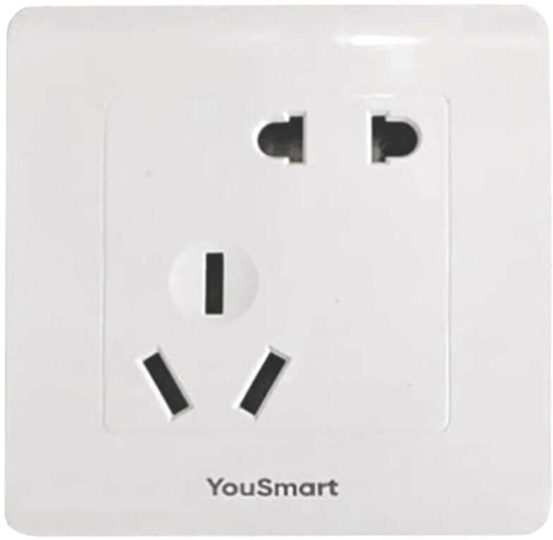 Розетка YouSmart White Five Holes Socket