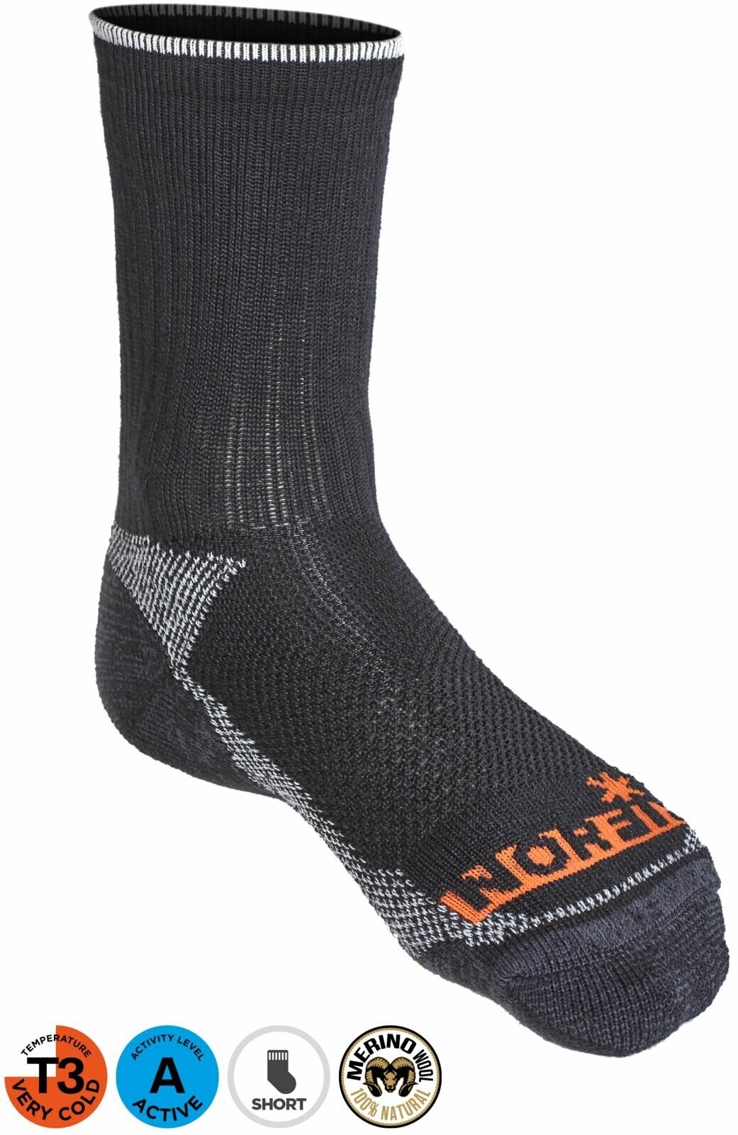 Носки Norfin T3A NORDIC MERINO р.(42-44) L (303902-03L)