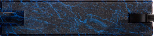 Novatrack Трюковый самокат Pixel Pro'105 Graffiti, черный/синие молнии - фото №13