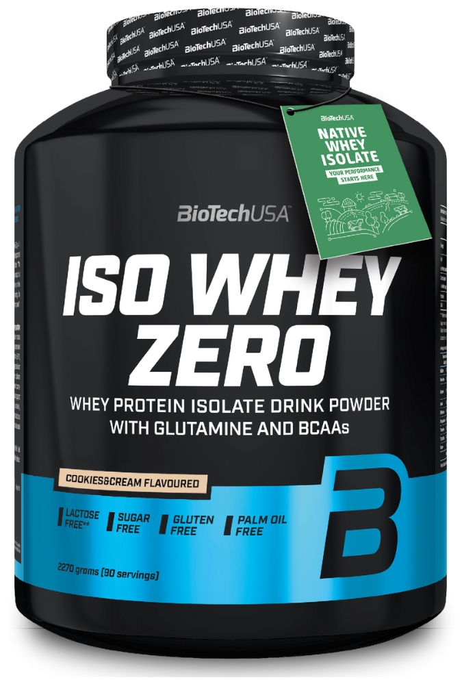 Iso Whey Zero, 2270 g (печенье крем)