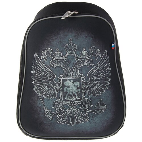 фото Hatber рюкзак каркасный 37 х 29 х 17 см, hatber ergonomic "символика" nrk21030 bumbel