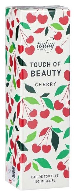 Туалетная вода женская Touch of Beauty Cherry, 100 мл