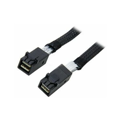 кабель lsi logic cbl sff8643 satasb 10m lsi00411 l5 00221 00 Кабель LSI CBL-SFF8643-SATASB-10M, SFF-8643 (mini SAS HD) - 4xSATA+SB, 1м, черный (LSI00411/L5-00221-00)