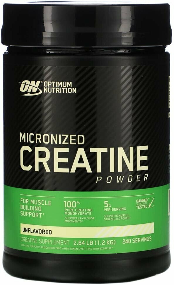 Креатин Optimum Nutrition Micronized creatine powder, 2000 г - фото №6