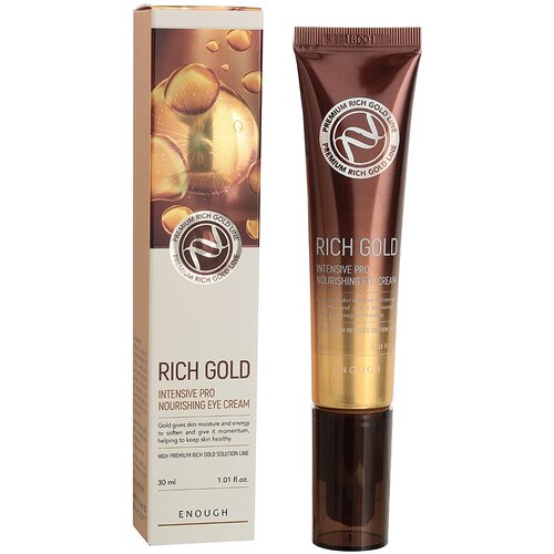 ENOUGH Rich Gold Intensive Pro Nourishing Eye Cream Крем для кожи вокруг глаз с золотом 30мл