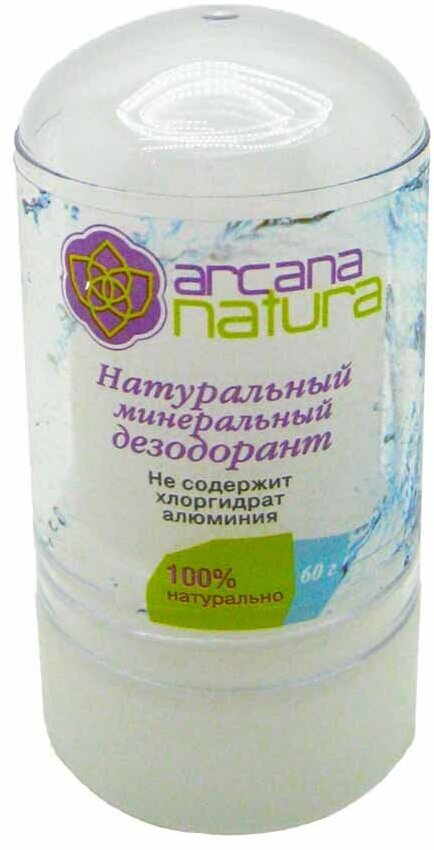 Натуральный минеральный дезодорант Arcana Natura 60 г