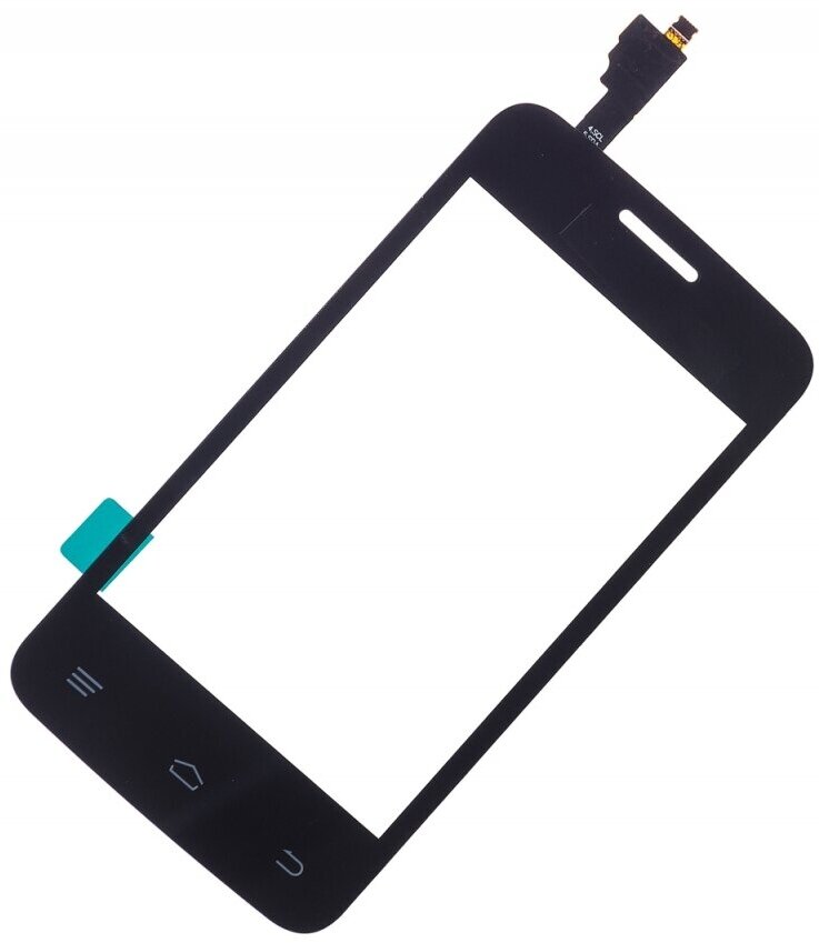 Touch screen (сенсорный экран/тачскрин) для Fly IQ434 (Era Nano 5) Черный