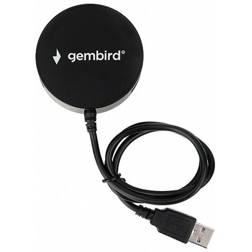 Разветвитель USB 20 Gembird UHB-241B 4порт черный 59500₽