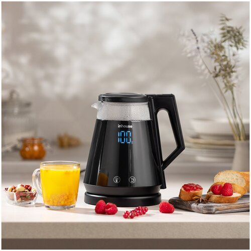 Чайник электрический Inhouse IEK-1291BK 1700 Вт 12 л 314900₽