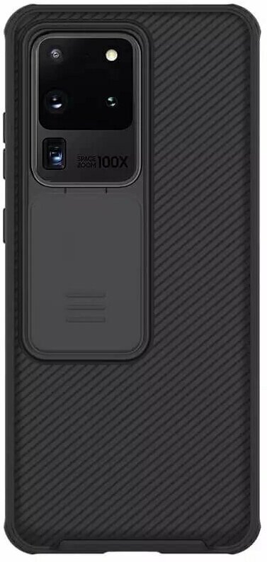 Накладка Nillkin Cam Shield Pro пластиковая для Samsung Galaxy S20 Ultra SM-G988 Black (черная)