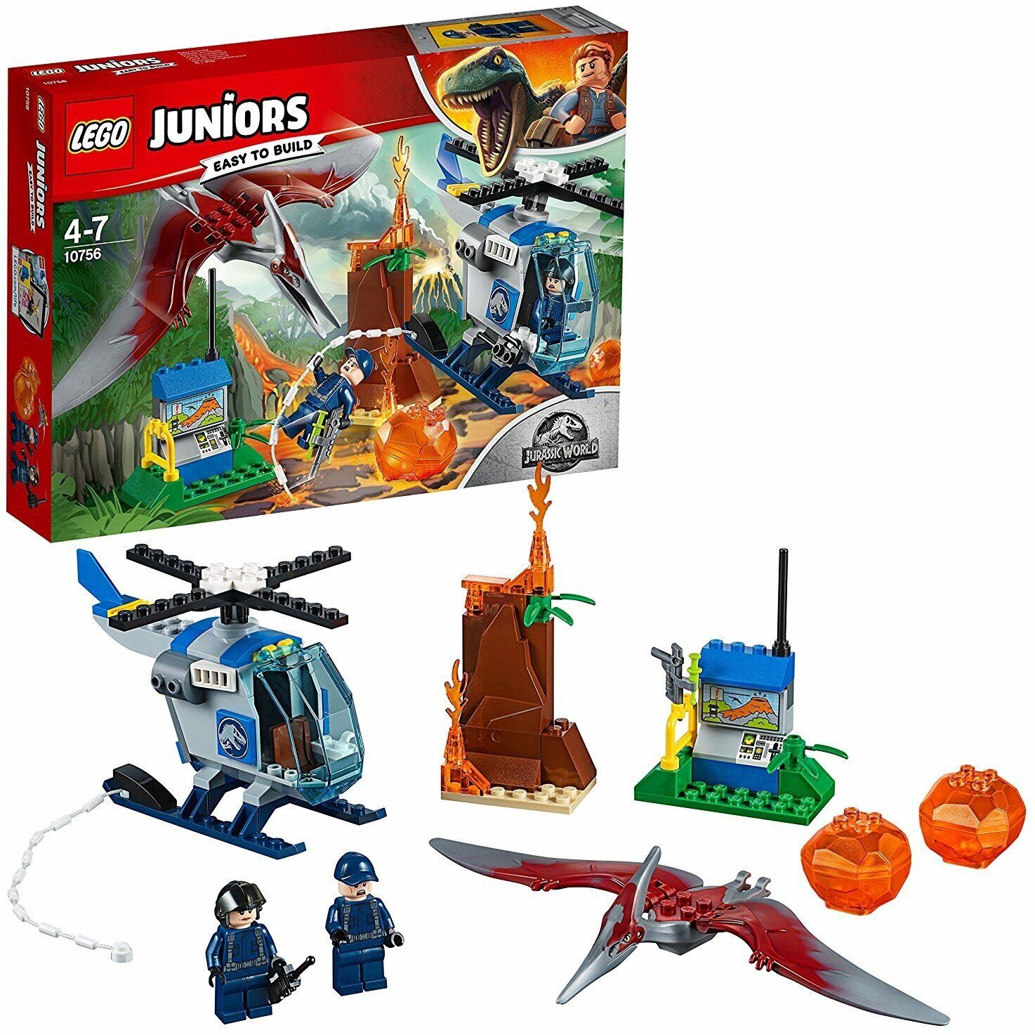 Конструктор LEGO Juniors  10756 Побег птеранодона - фото №18