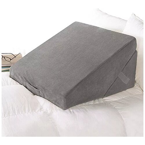 Подушка для спины Wedge pillow серая
