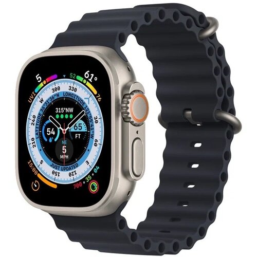 Apple Watch Ultra 49mm Ocean Band Black LTE MQF63MQET3 9520000₽
