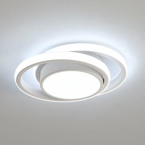 Потолочный светильник, Riserva, RI308727,32 Вт, Круглый, цвет: белый, холодный белый свет