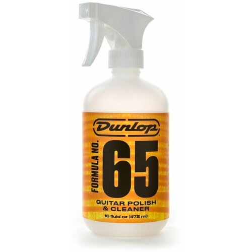 Средство для очистки/полироль для гитары, 472 мл Dunlop Formula 65 Guitar Polish & Cleaner 6516 полироль фар sapfire head lamp polish полировальная паста тонкоабразивная 120 г