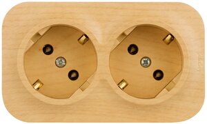 <b>Розетка</b> Legrand 782293 Quteo, 16 А, с заземлением <span>тип: <b>розетка</b>, цвет: дерево, линейка: Quteo</span>