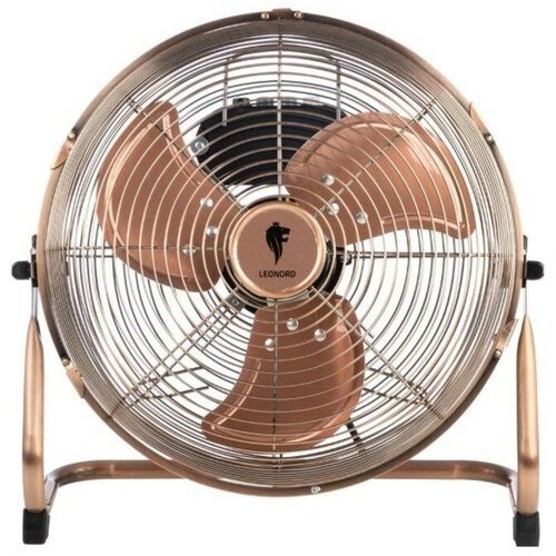Вентилятор Leonord LE-1604 напольный 45 Вт 3 скорости цвет медь 900400₽