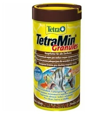 TetraMin Granules (гранулы) для всех видов декоративных рыб 15 г. - фотография № 3