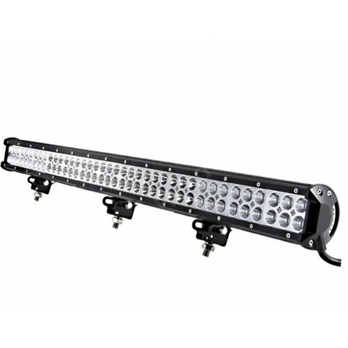 Светодиодная балка двухрядная 216 Вт комбинированный свет (Cree)/длина 855 мм/ДХО/люстра на крышу авто