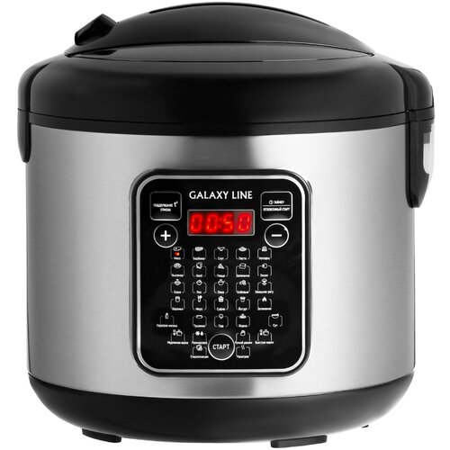 Мультиварка GALAXY GL 2646 черныйсеребро 5167₽