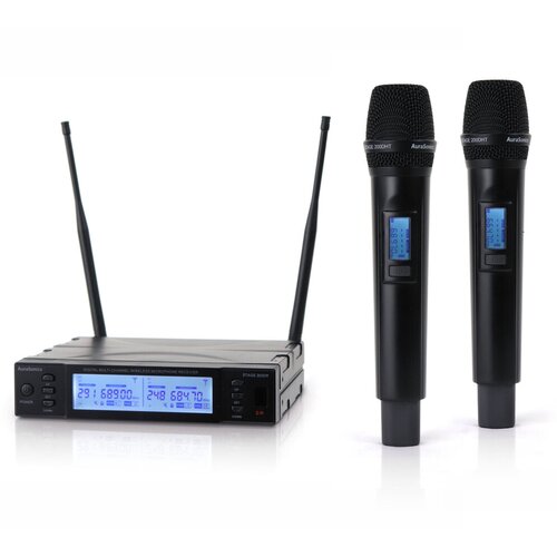AuraSonics STAGE 202 VOCAL радиосистема цифровая двухканальная 660-690МГц 1507000₽