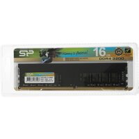 Оперативная память Silicon Power DDR4 - 16Gb, 3200 МГц, DIMM, CL22 (sp016gblfu320b02)