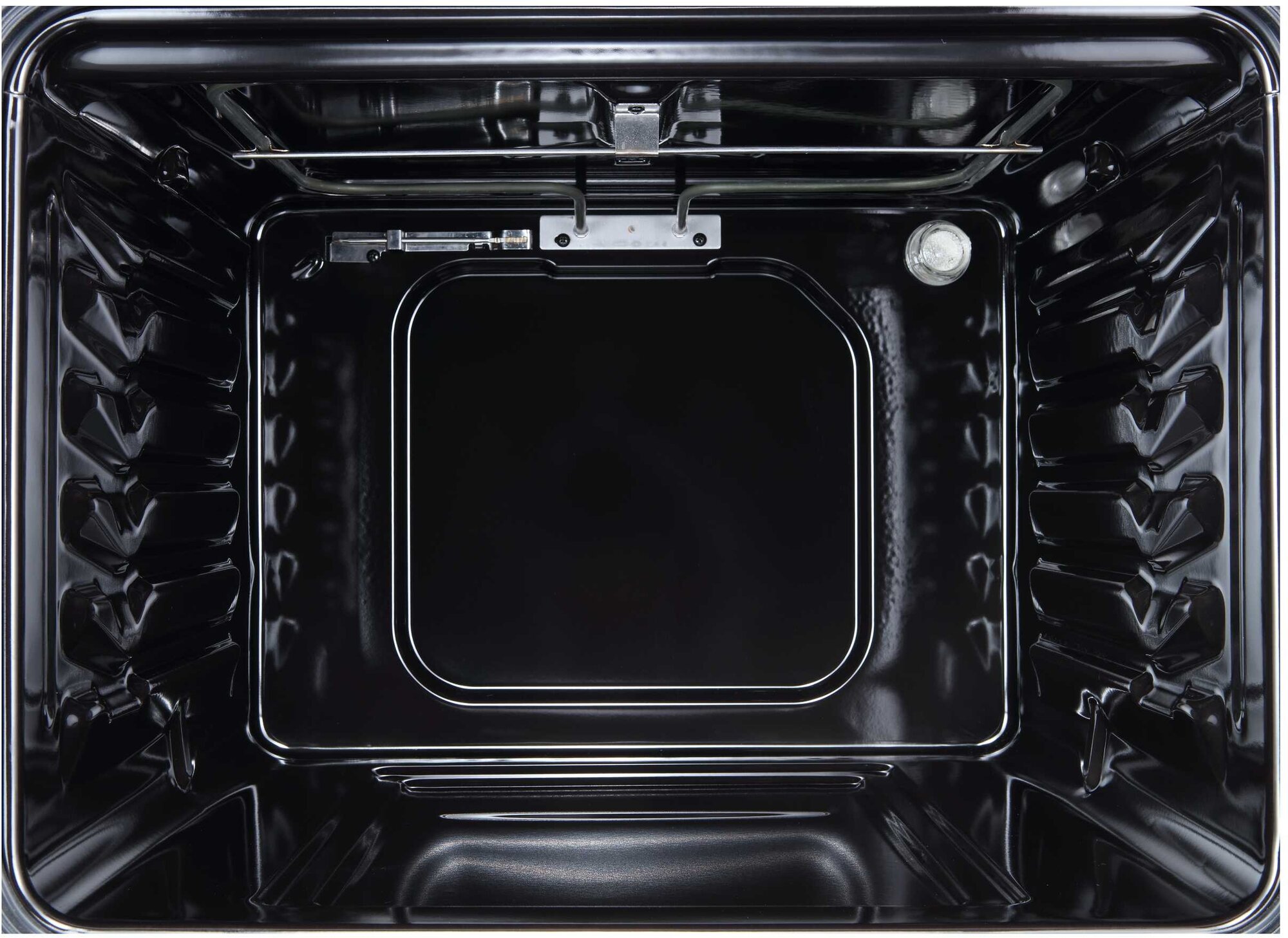 Электрический духовой шкаф Evelux EO 610, нержавеющая сталь/черный - фотография № 4