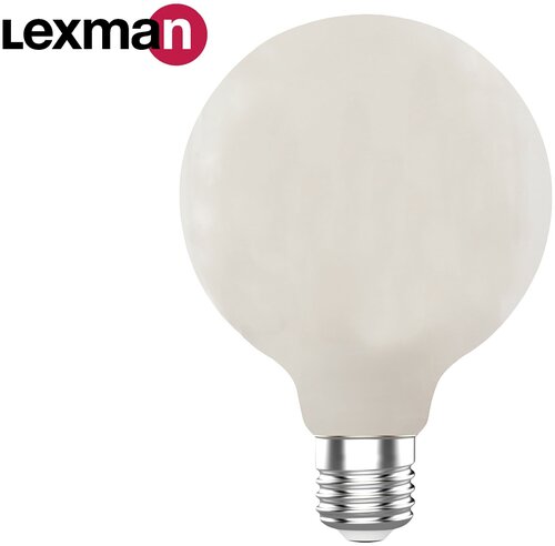 Лампа светодиодная Lexman G95 E27 220-240 В 9 Вт матовая 1055 лм нейтральный белый свет