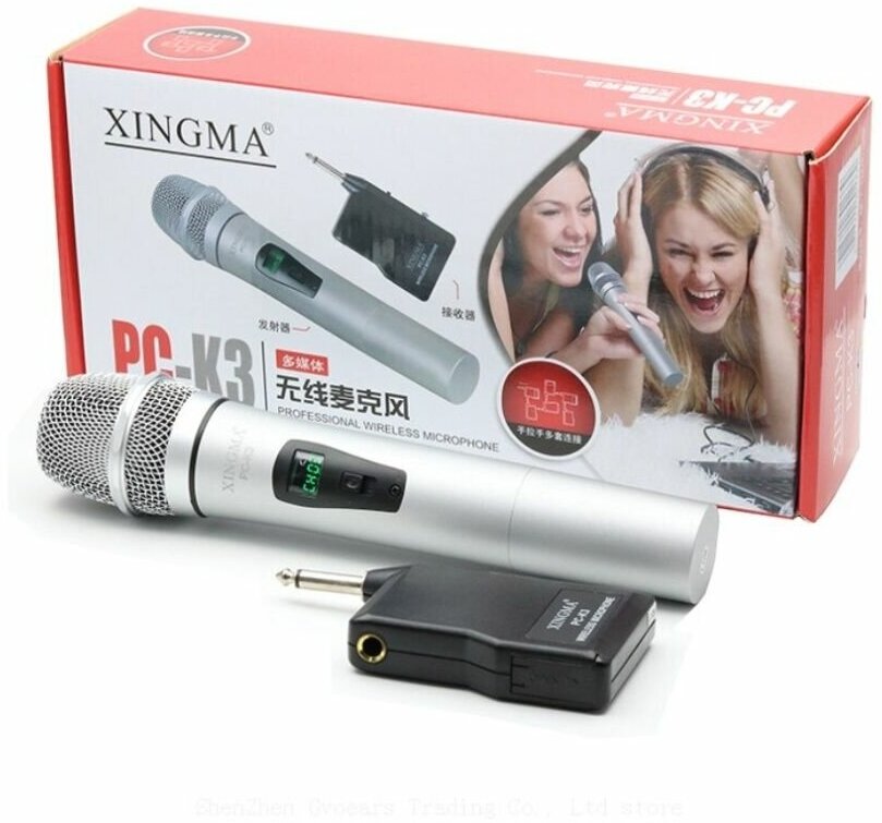 Беспроводной микрофон Xingma AK308/К3/Проводной DM701 — купить в ...