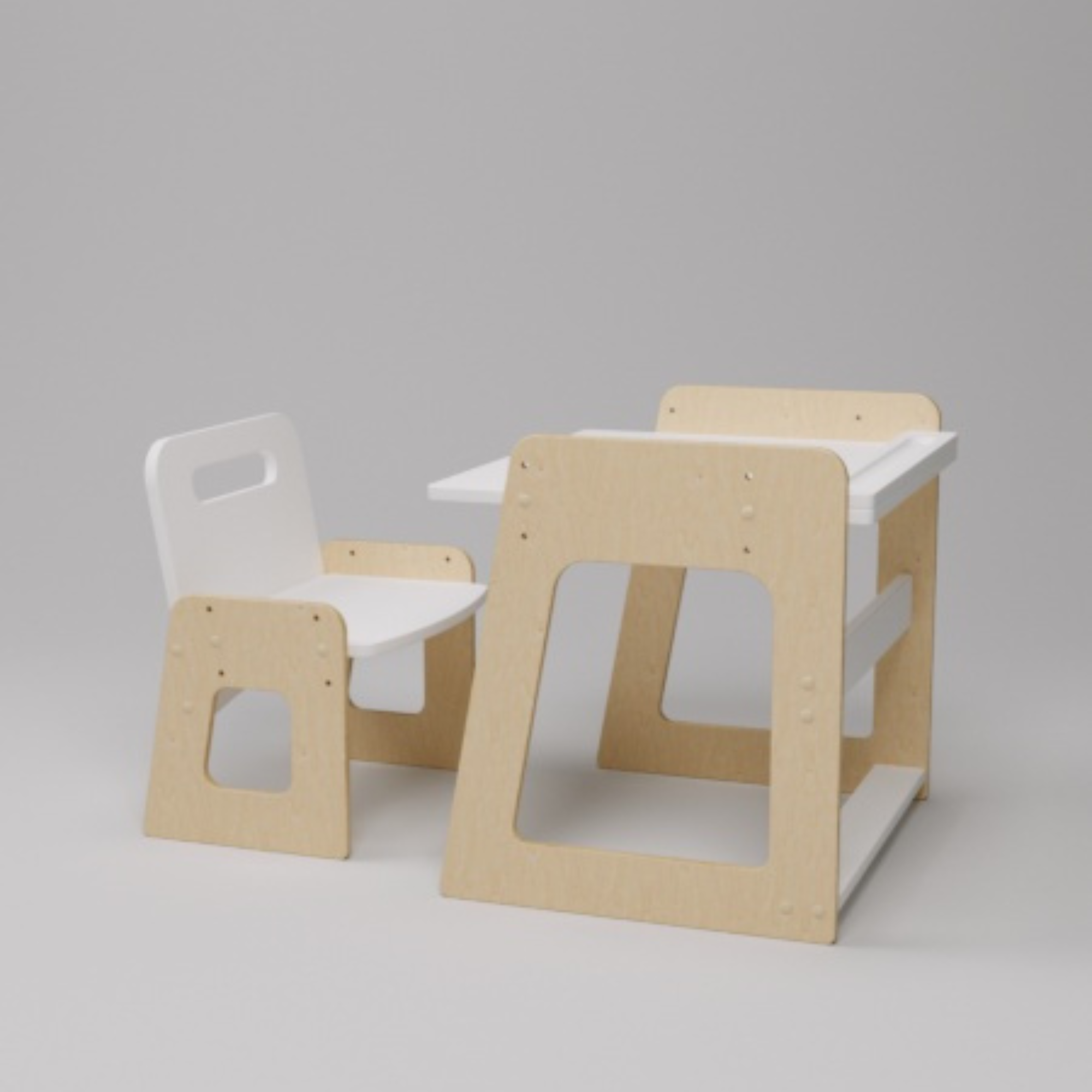 Детский стол и стул растущий комплект детской мебели - фотография № 9