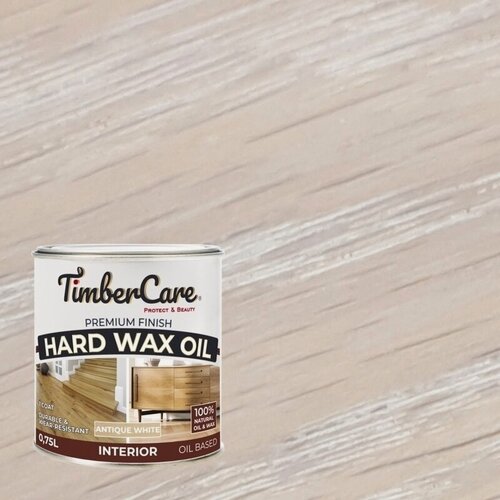 Изображение товара Защитное масло с твердым воском TimberCare Hard Wax Oil 750 мл Античный белый 350067