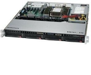 Сервер Supermicro SuperServer 6029P-TRT без процессора/без ОЗУ/без накопителей/количество отсеков 35" hot swap: 8/2 x 1000 Вт/LAN 10 Гбит/c