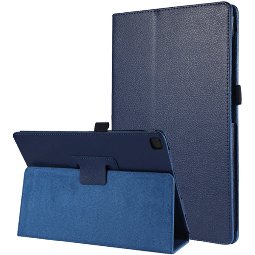 Чехол-обложка MyPads с подставкой для Samsung Galaxy Tab A 10. 1 SM-T510 / 515 (2019) синий tablets case for samsung galaxy tab a 10 1 2019 shockproof tpu silicon transparent cover for t510 t515 sm t510 t515 coque capa