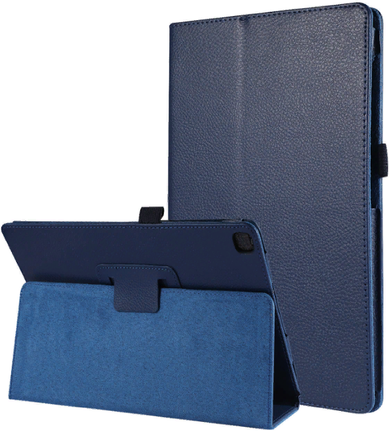 Чехол-обложка MyPads с подставкой для Samsung Galaxy Tab A 10. 1 SM-T510 / 515 (2019) синий