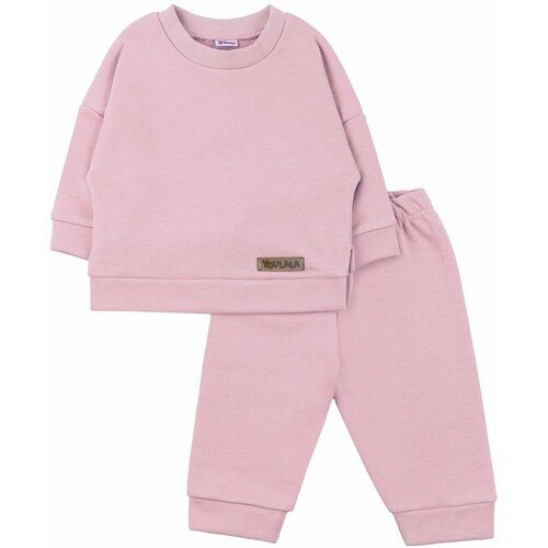 Комплект одежды YOULALA, размер 104/110, розовый