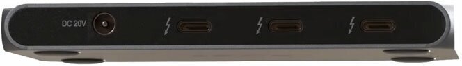 USB-хаб Satechi Thunderbolt 4 Slim Hub (3xThunderbolt 4), Серый ST-T4SHM-EU - фото №6