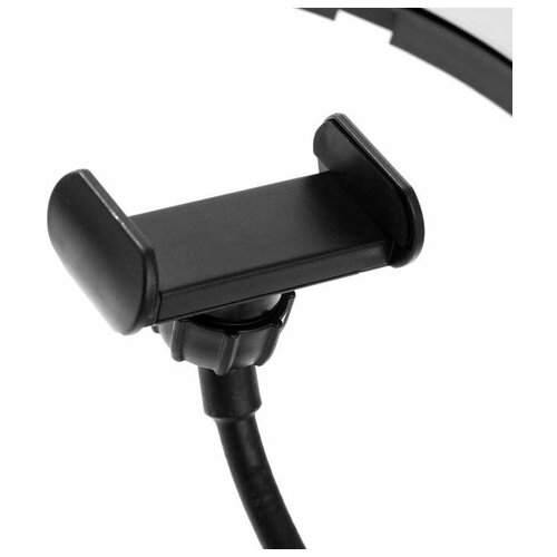 Светодиодная кольцевая лампа M33 лампа 32 см 10 Вт чёрная 234200₽