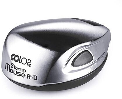 COLOP Mouse R40 хром - карманная оснастка для печати