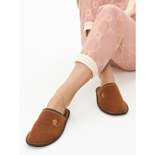 фото Тапочки respect, размер 36, коричневый