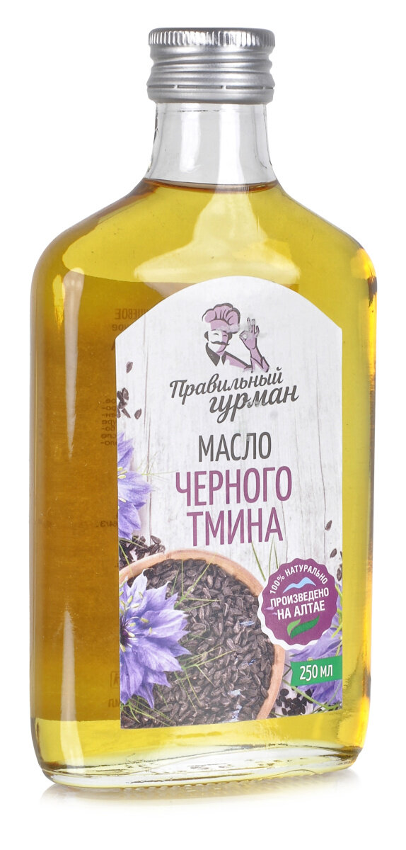 Масло черного тмина / Правильный гурман / 250мл