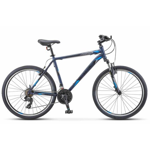фото Велосипед горный stels 26" navigator 500 v 20" матово-синий